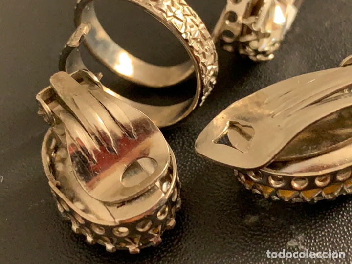 Joyeria: Fant&aacute;stico conjunto de anillo y pendientes - Foto 11
