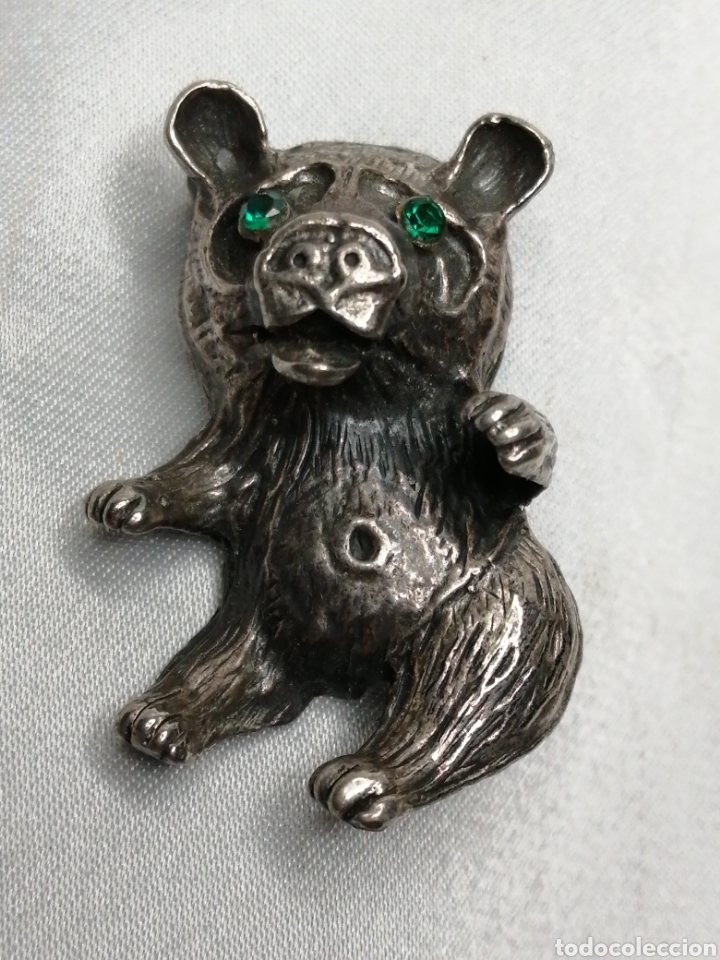 Joyeria: Broche metal plateado - Foto 1