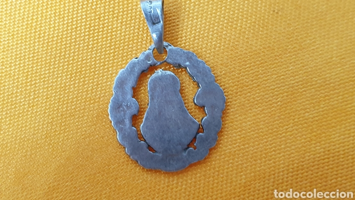 Joyeria: MEDALLA DE PLATA DE LEY EN FORMA RELIGIOSA - Foto 2