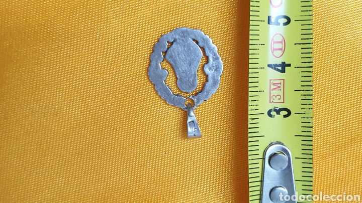 Joyeria: MEDALLA DE PLATA DE LEY EN FORMA RELIGIOSA - Foto 3