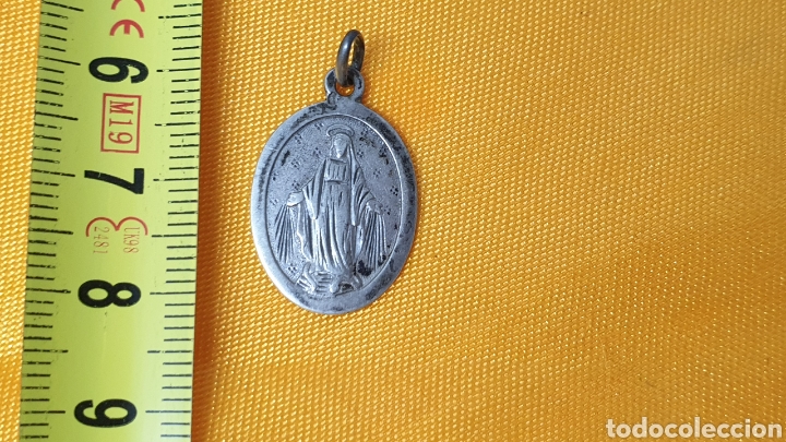 Joyeria: MEDALLA DE PLATA DE LEY EN ESCENA RELIGIOSA - Foto 3