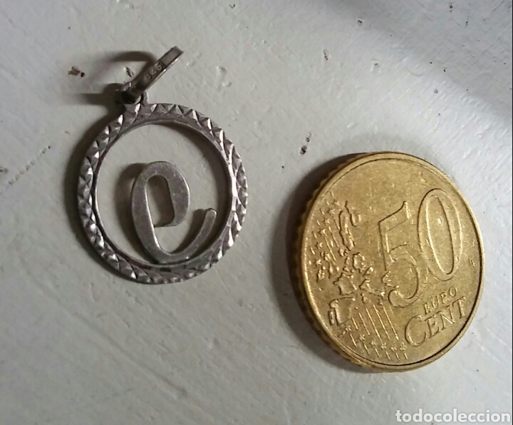 Joyeria: Colgante letra E - 925 plata - Foto 3
