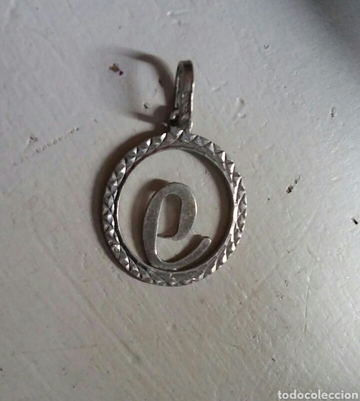 Joyeria: Colgante letra E - 925 plata - Foto 1