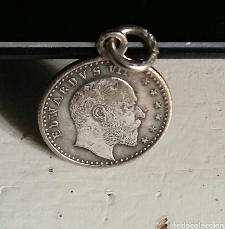 Joyeria: Moneda medalla Edwardus VII - Foto 1