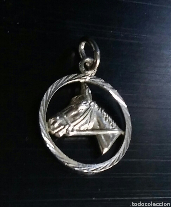 Joyeria: Colgante medallon caballo - Foto 1