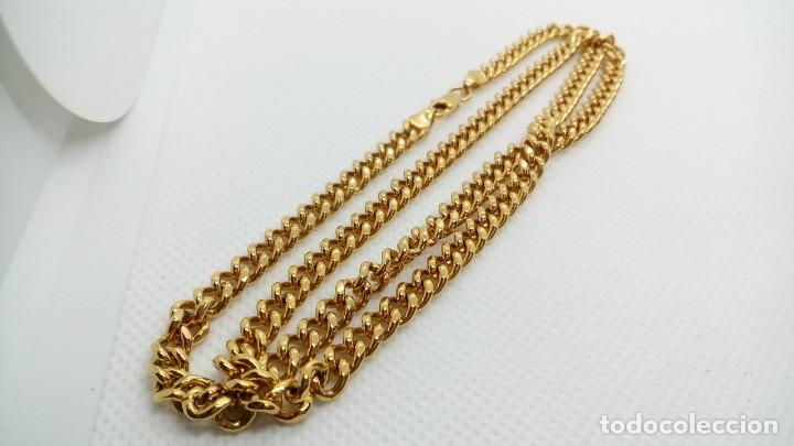 Joyeria: CADENA DE ACERO DORADA 5MM X 50CM - Foto 2