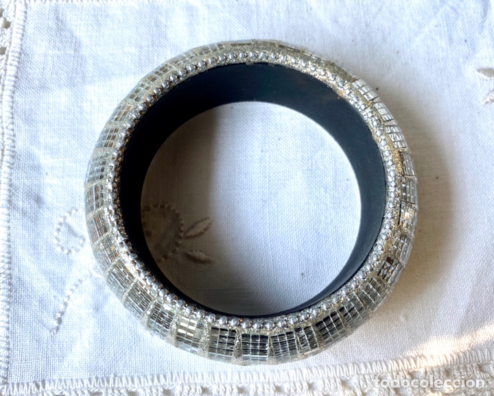 Joyeria: Brazalete vintage de cristales - Foto 3
