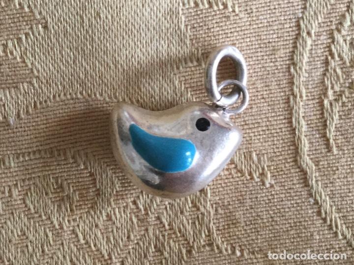 Joyeria: COLGANTE VINTAGE DE PLATA, CON FORMA DE P&Aacute;JARO - Foto 2