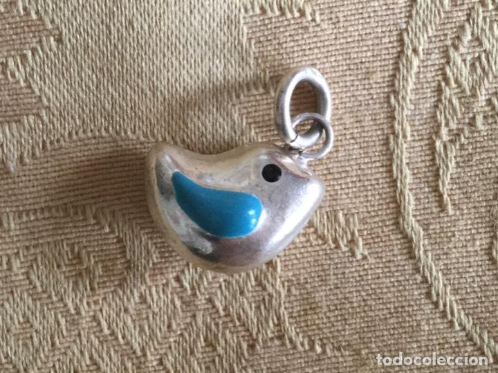 Joyeria: COLGANTE VINTAGE DE PLATA, CON FORMA DE P&Aacute;JARO - Foto 4