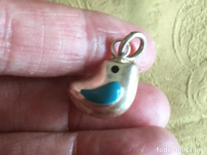 Joyeria: COLGANTE VINTAGE DE PLATA, CON FORMA DE P&Aacute;JARO - Foto 6