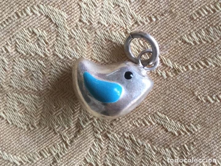 Joyeria: COLGANTE VINTAGE DE PLATA, CON FORMA DE P&Aacute;JARO - Foto 7