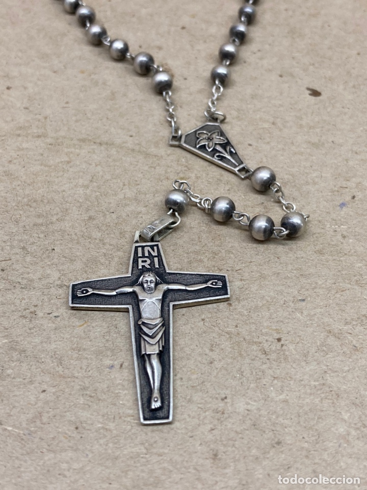 Joyeria: Rosario de plata - Foto 2