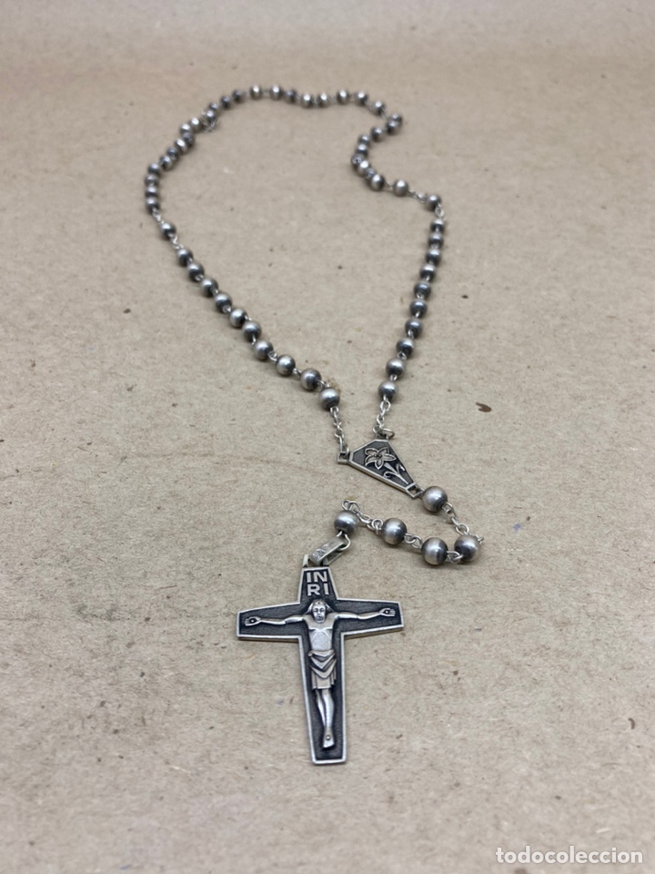 Joyeria: Rosario de plata - Foto 1