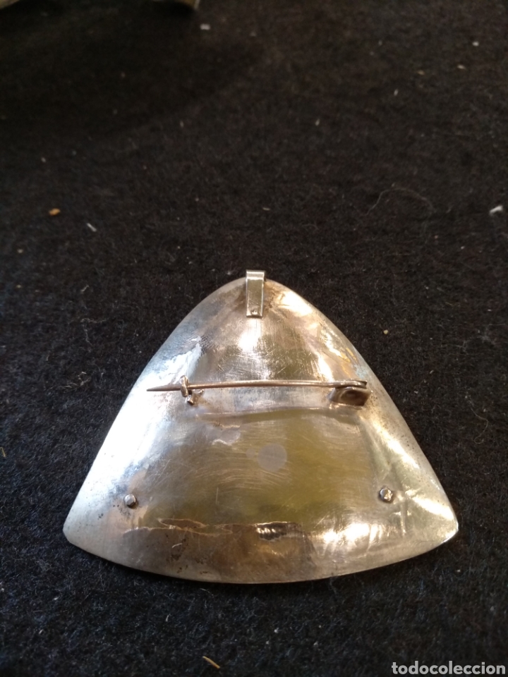 Joyeria: Broche colgante de plata, Bolivia. - Foto 2
