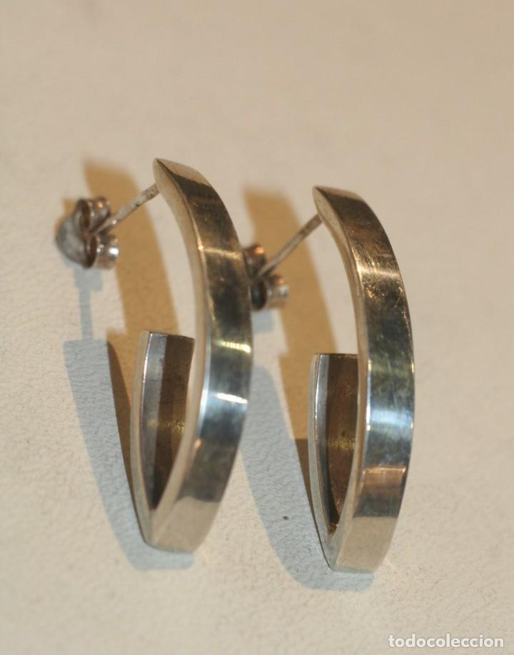 Joyeria: PENDIENTES EN PLATA DISE&Ntilde;O ITALIA - Foto 1