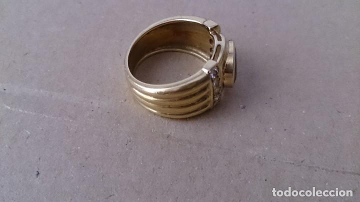 Joyeria: ANILLO DE ORO ZAFIRO Y BRILLANTES - Foto 8
