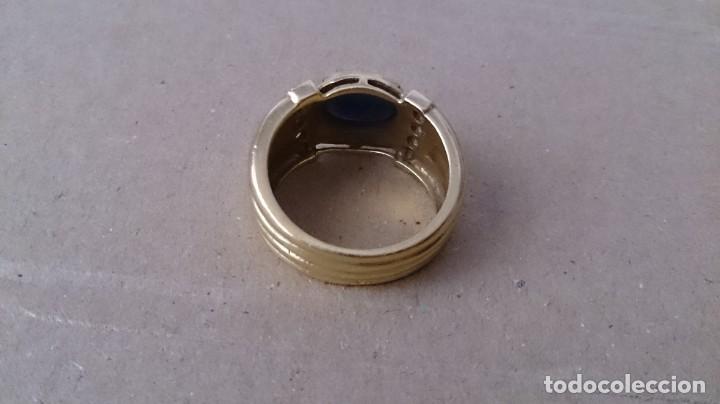 Joyeria: ANILLO DE ORO ZAFIRO Y BRILLANTES - Foto 9