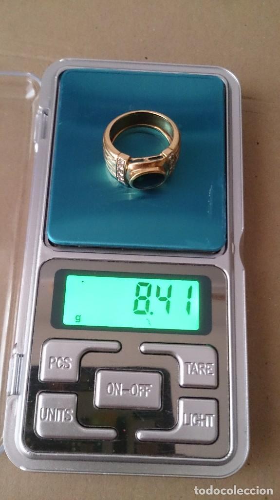 Joyeria: ANILLO DE ORO ZAFIRO Y BRILLANTES - Foto 13