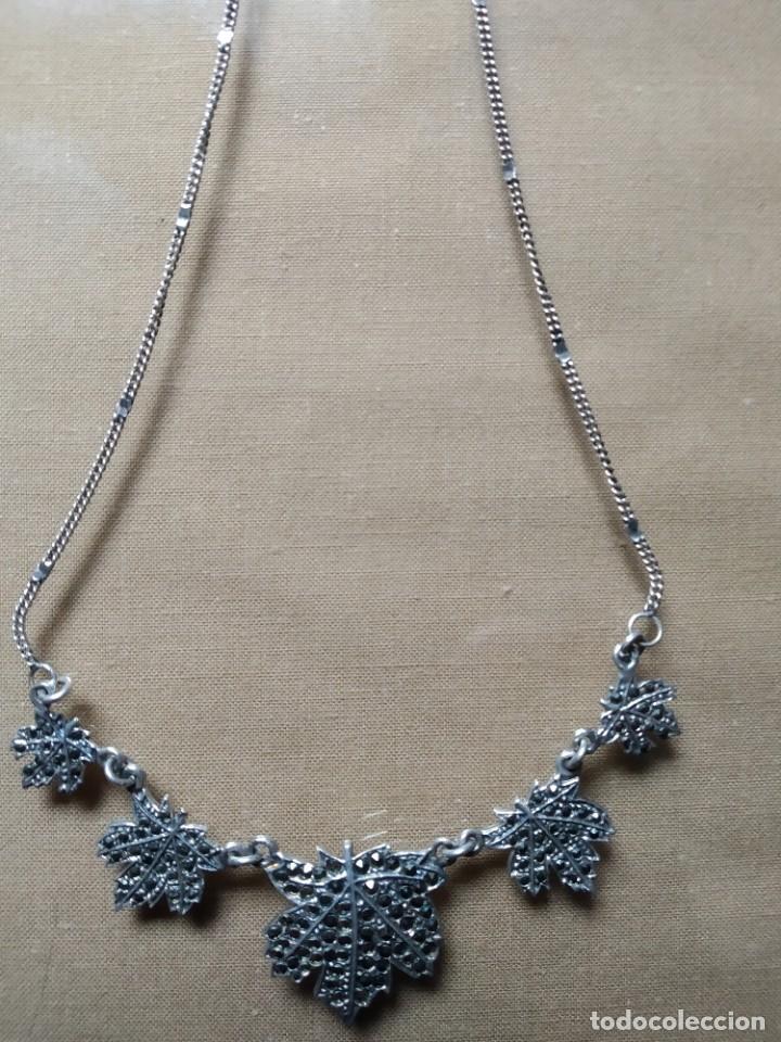 Joyeria: Gargantilla de plata y marquesitas - Foto 1