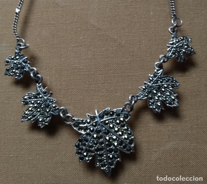 Joyeria: Gargantilla de plata y marquesitas - Foto 2
