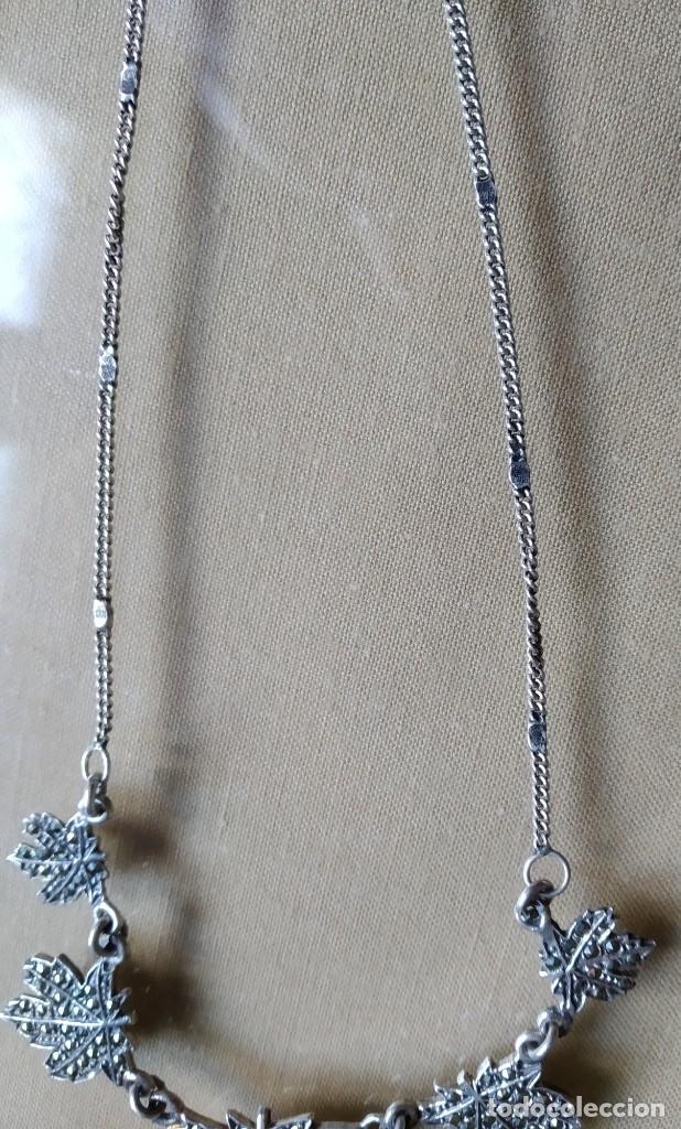 Joyeria: Gargantilla de plata y marquesitas - Foto 3