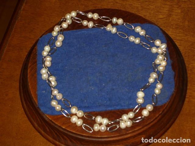 Joyeria: COLLAR LARGO DE PERLAS. - Foto 2