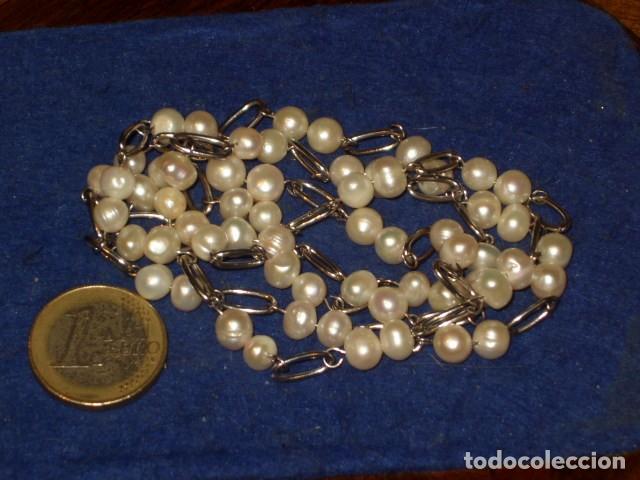 Joyeria: COLLAR LARGO DE PERLAS. - Foto 3