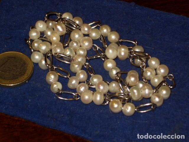 Joyeria: COLLAR LARGO DE PERLAS. - Foto 4