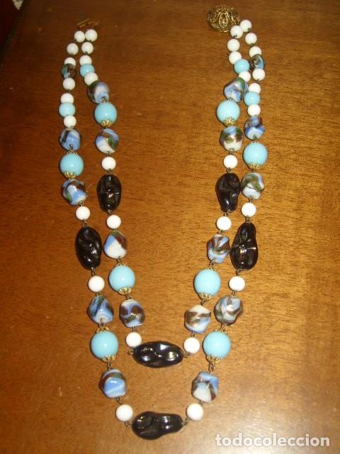 Joyeria: COLLAR DE CRISTAL DE MURANO.VINTAGE. - Foto 4