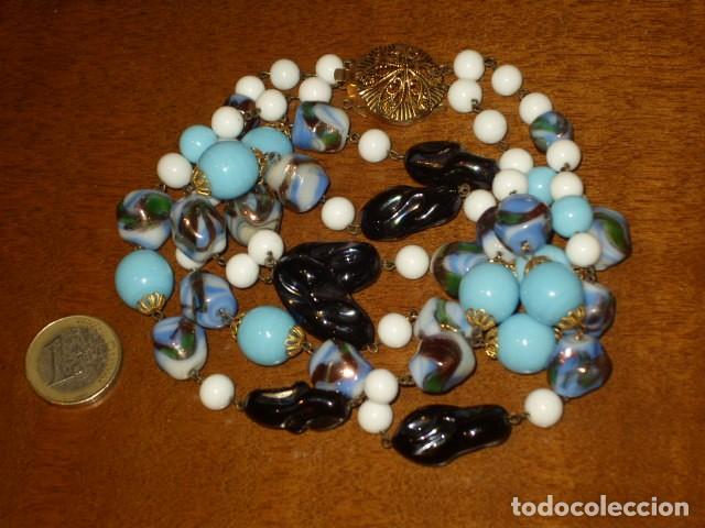 Joyeria: COLLAR DE CRISTAL DE MURANO.VINTAGE. - Foto 6
