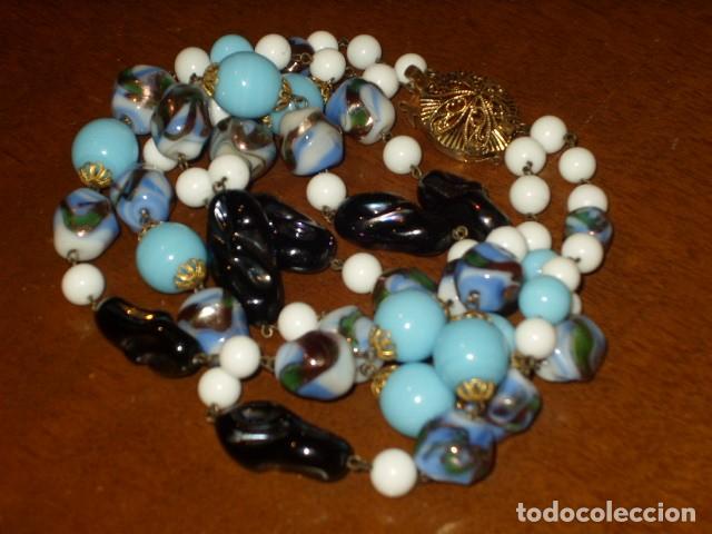Joyeria: COLLAR DE CRISTAL DE MURANO.VINTAGE. - Foto 7