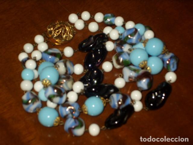Joyeria: COLLAR DE CRISTAL DE MURANO.VINTAGE. - Foto 8