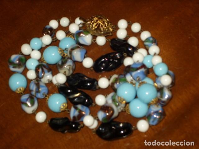 Joyeria: COLLAR DE CRISTAL DE MURANO.VINTAGE. - Foto 9