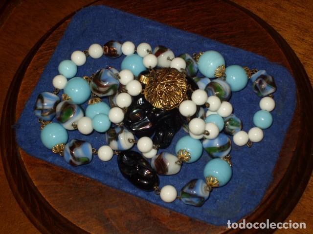 Joyeria: COLLAR DE CRISTAL DE MURANO.VINTAGE. - Foto 10