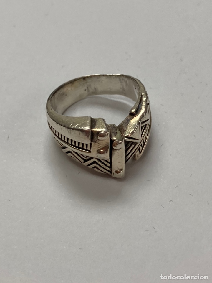 Joyeria: Sortija de plata contrastada/S52 - Foto 2