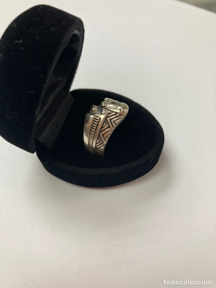 Joyeria: Sortija de plata contrastada/S52 - Foto 3
