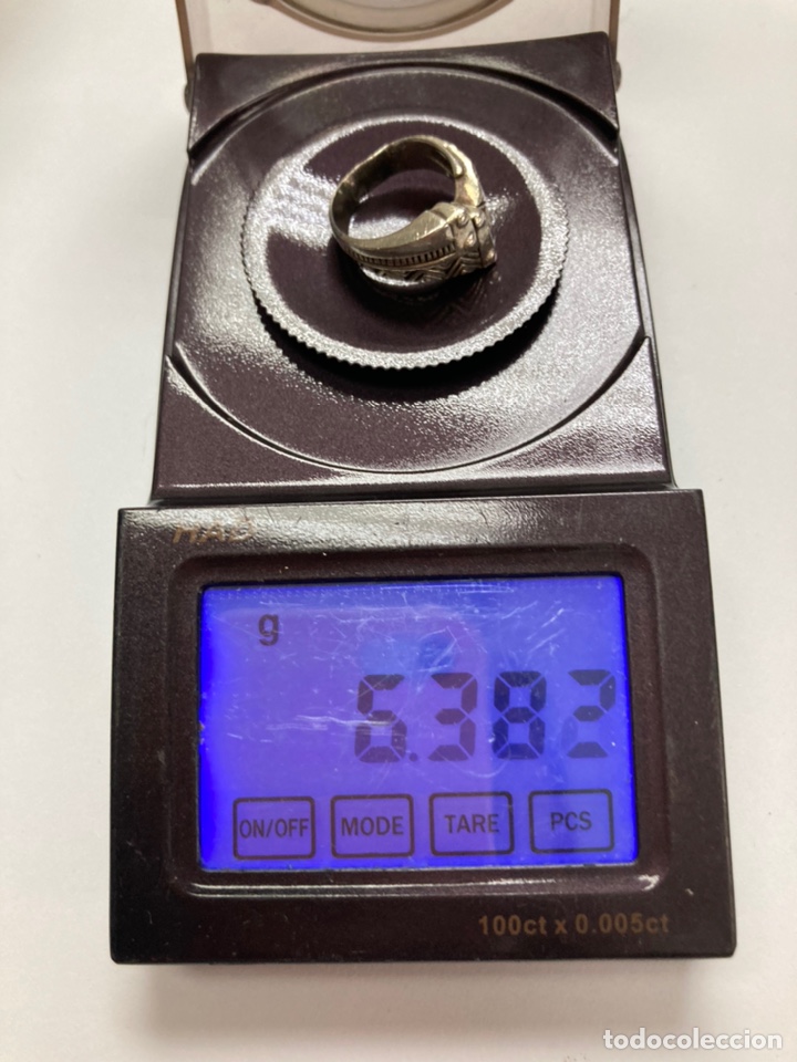 Joyeria: Sortija de plata contrastada/S52 - Foto 4