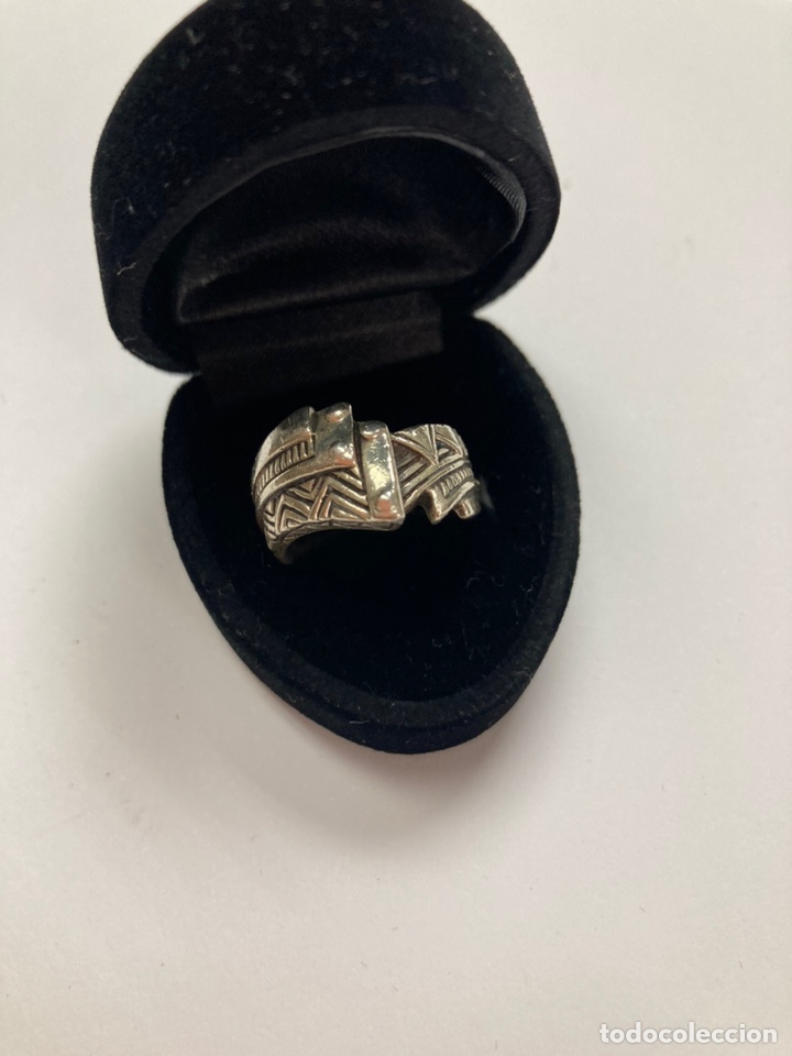 Joyeria: Sortija de plata contrastada/S52 - Foto 1