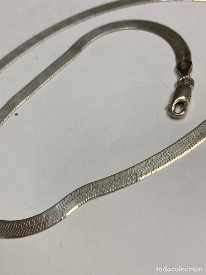 Joyeria: Gargantilla de plata tipo cobra - Foto 2