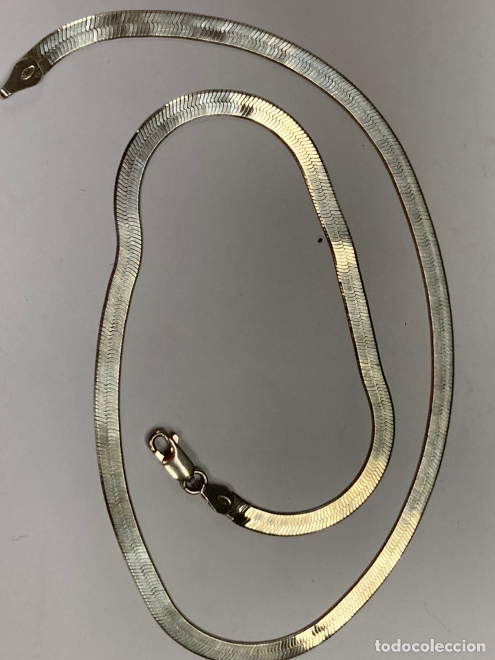 Joyeria: Gargantilla de plata tipo cobra - Foto 1