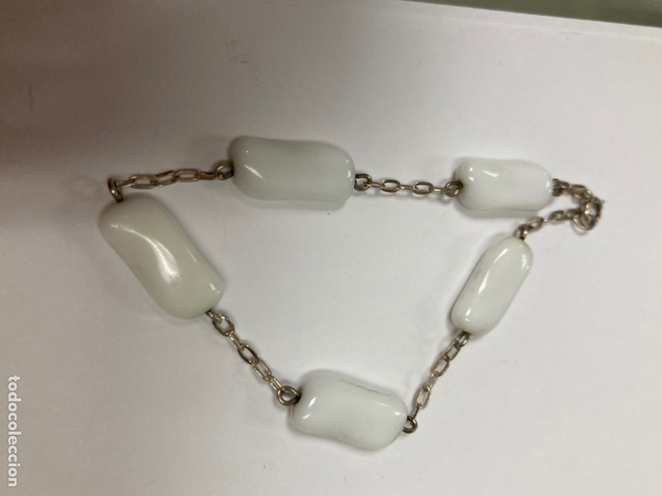 Joyeria: Pulsera de plata y piedras blancas - Foto 2