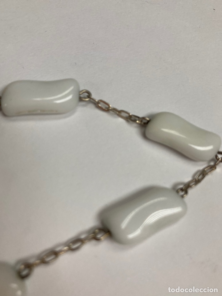 Joyeria: Pulsera de plata y piedras blancas - Foto 3