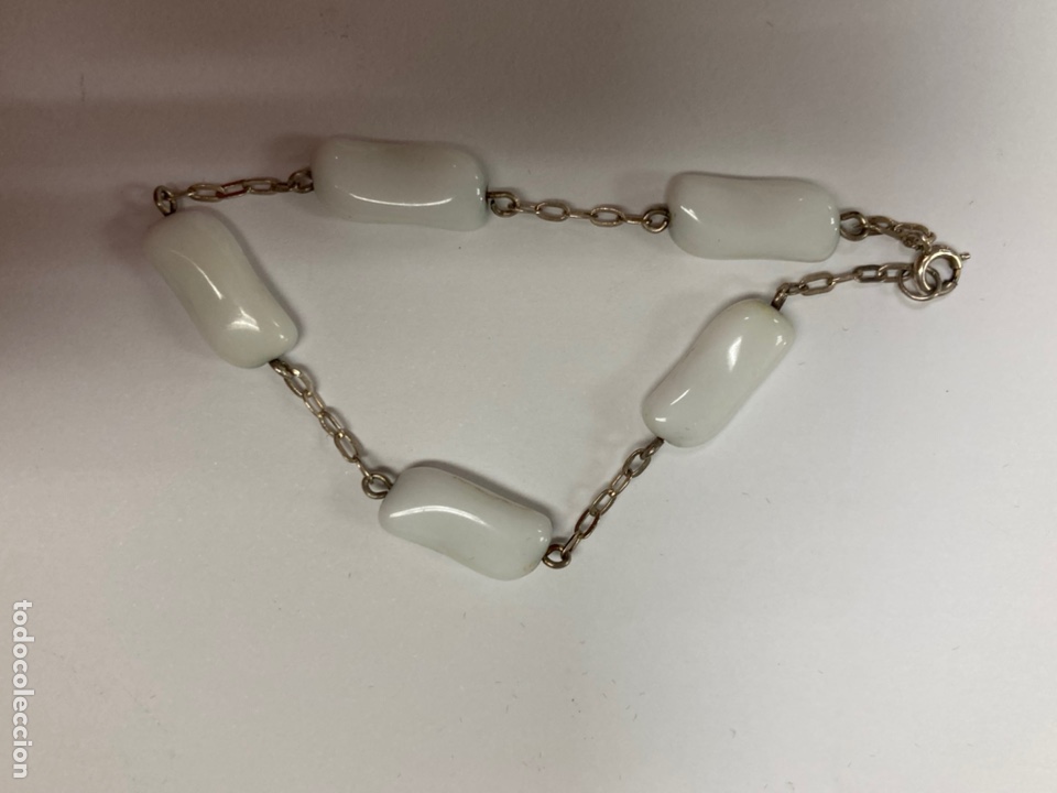 Joyeria: Pulsera de plata y piedras blancas - Foto 1