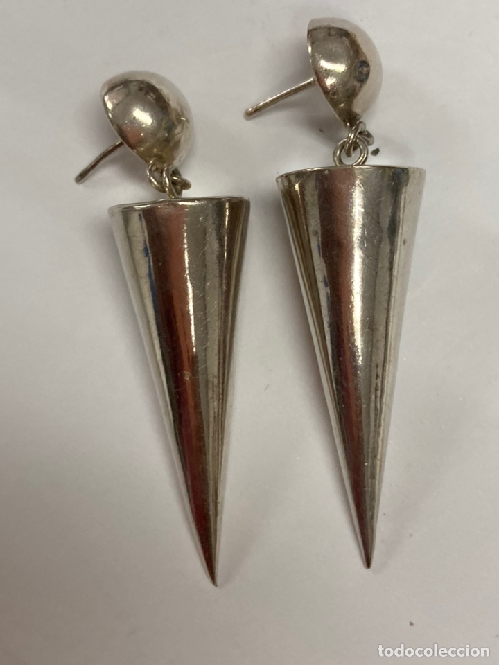 Joyeria: Pendientes de plata vintage - Foto 1