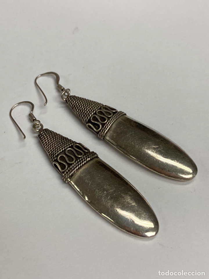 Joyeria: Pendientes de plata largos - Foto 3