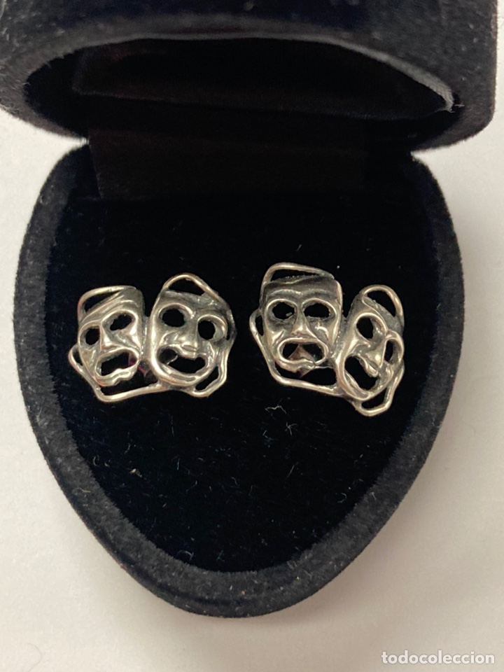 Joyeria: Pendientes de plata envejecida - Foto 1