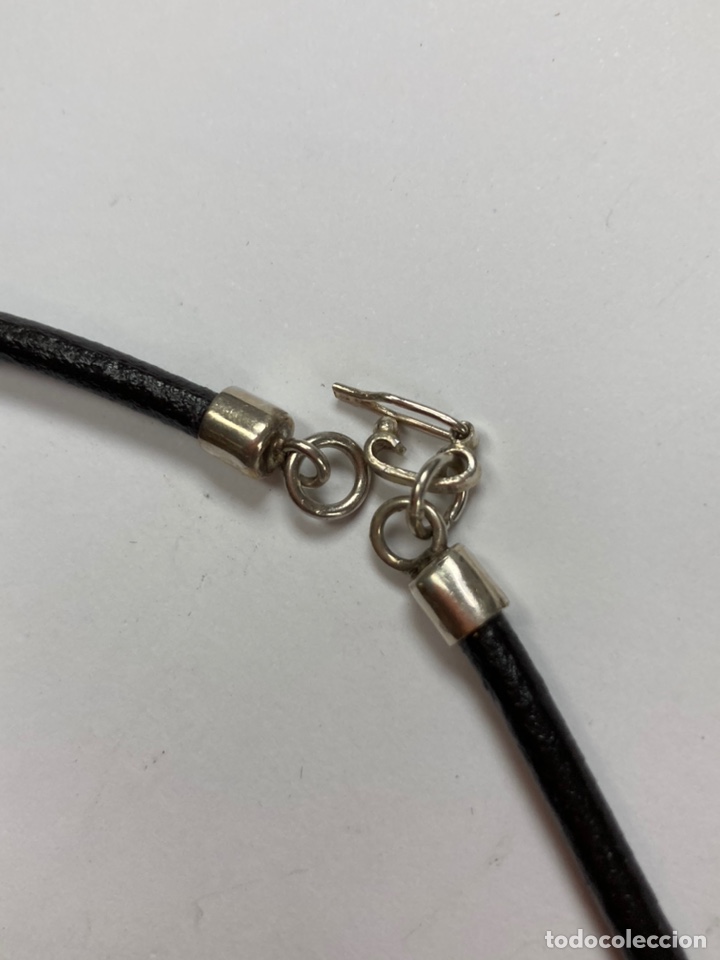 Joyeria: Gargantillas de plata y piel - Foto 4
