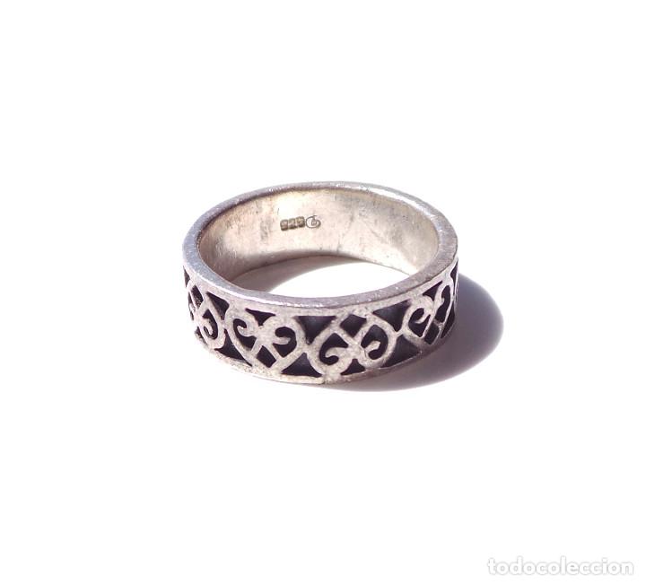 Joyeria: ANILLO DE PLATA DE LEY 925. CORAZONES. - Foto 6