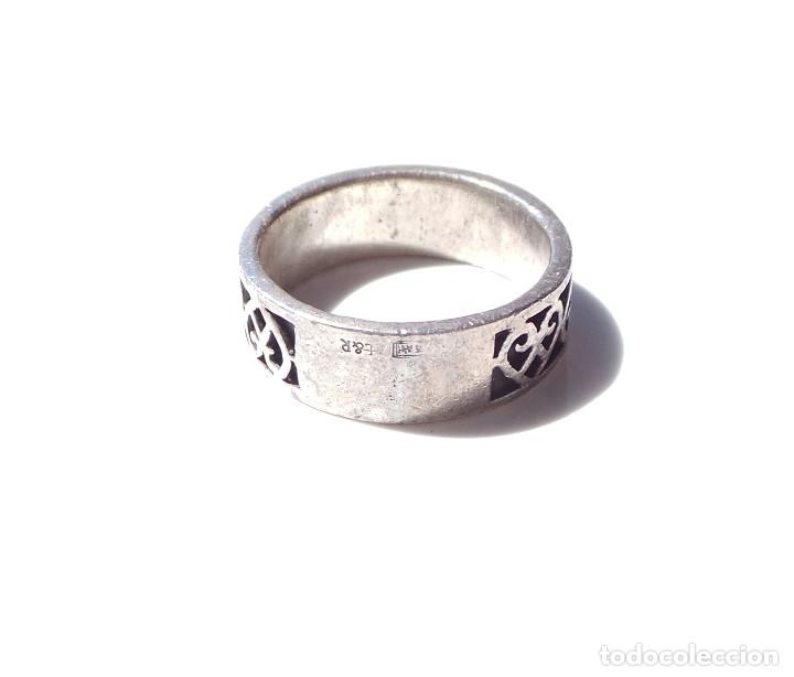 Joyeria: ANILLO DE PLATA DE LEY 925. CORAZONES. - Foto 7