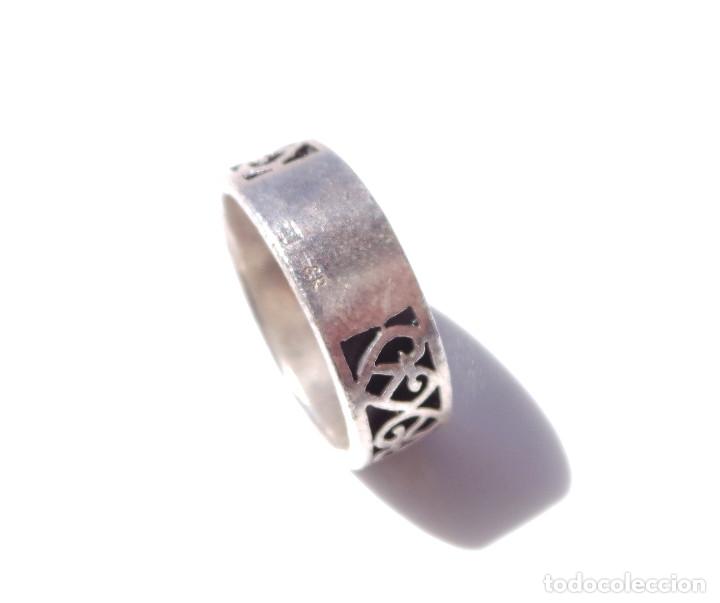 Joyeria: ANILLO DE PLATA DE LEY 925. CORAZONES. - Foto 8